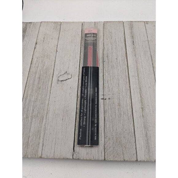 Vintage J&P Coats Flex Knit All Purpose Zipper 7" Red 128 - Picture 4 of 4